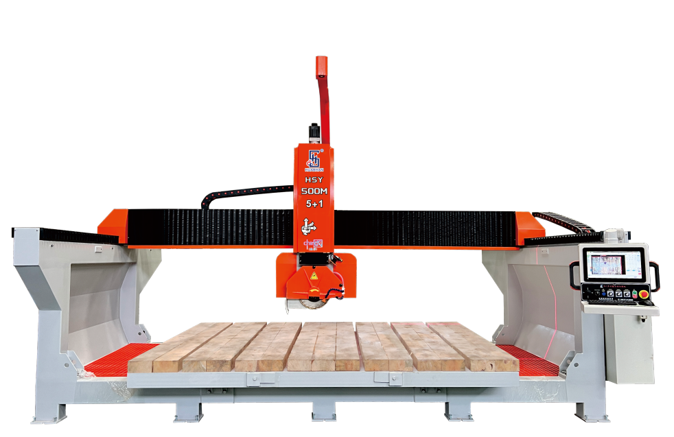 5+1 Axis CNC Bridge Saw Machine For Sale