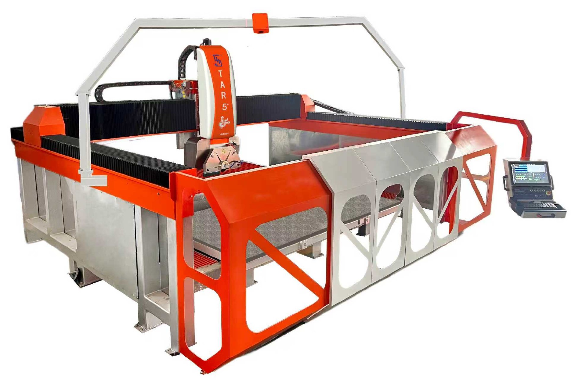 600M-AC5-ATC 5-Axis CNC Waterjet & Spindle Monoblock Machining Center